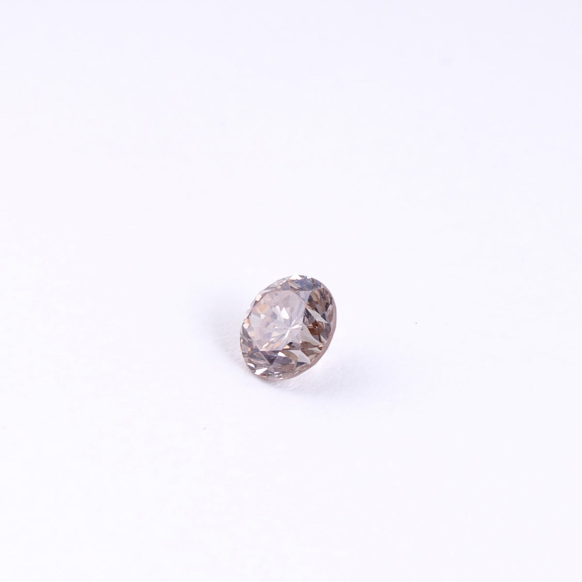 天然ブラウンダイヤモンド 0.983ct｜ファンシーライト・ピンキッシュブラウン