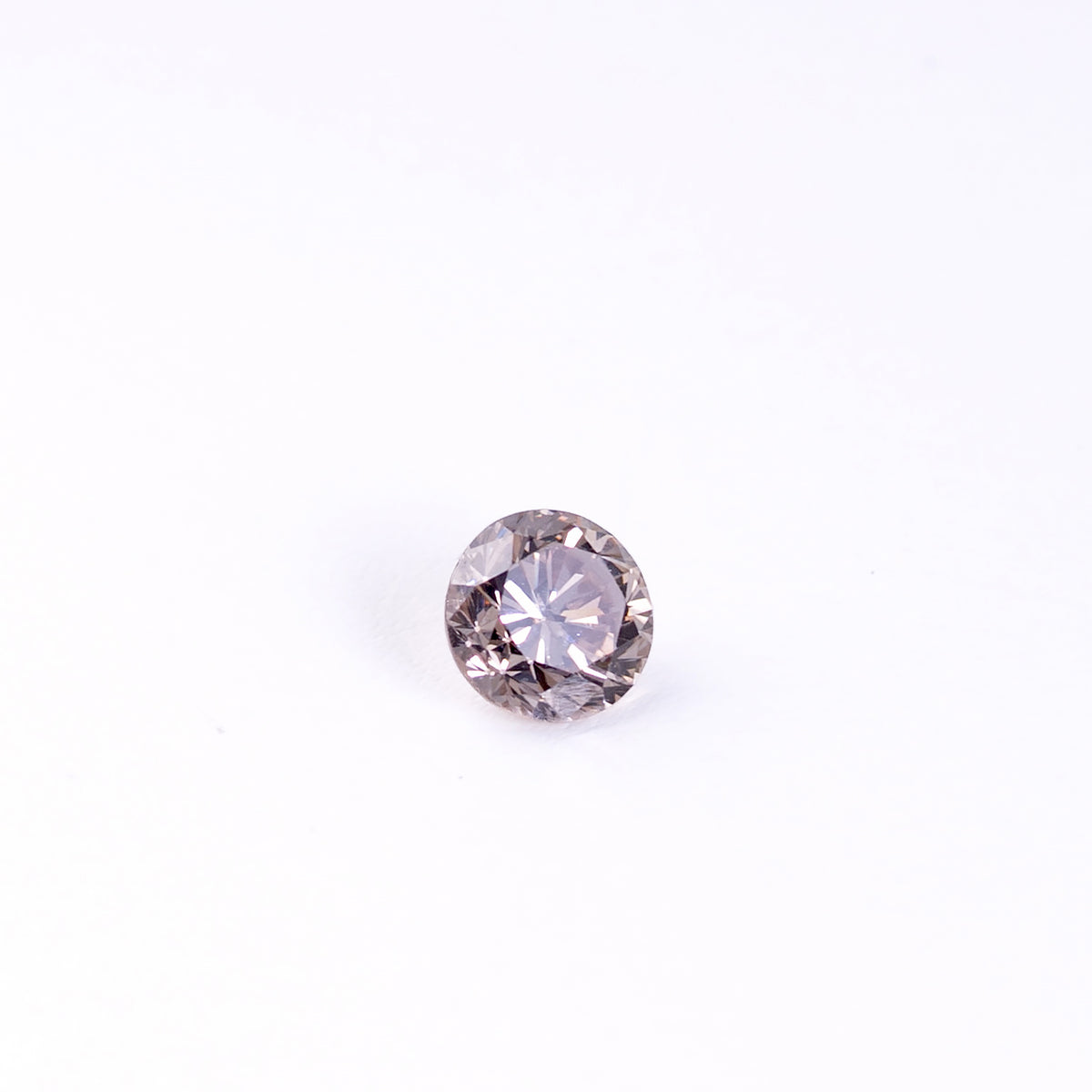 天然ブラウンダイヤモンド 0.983ct｜ファンシーライト・ピンキッシュブラウン