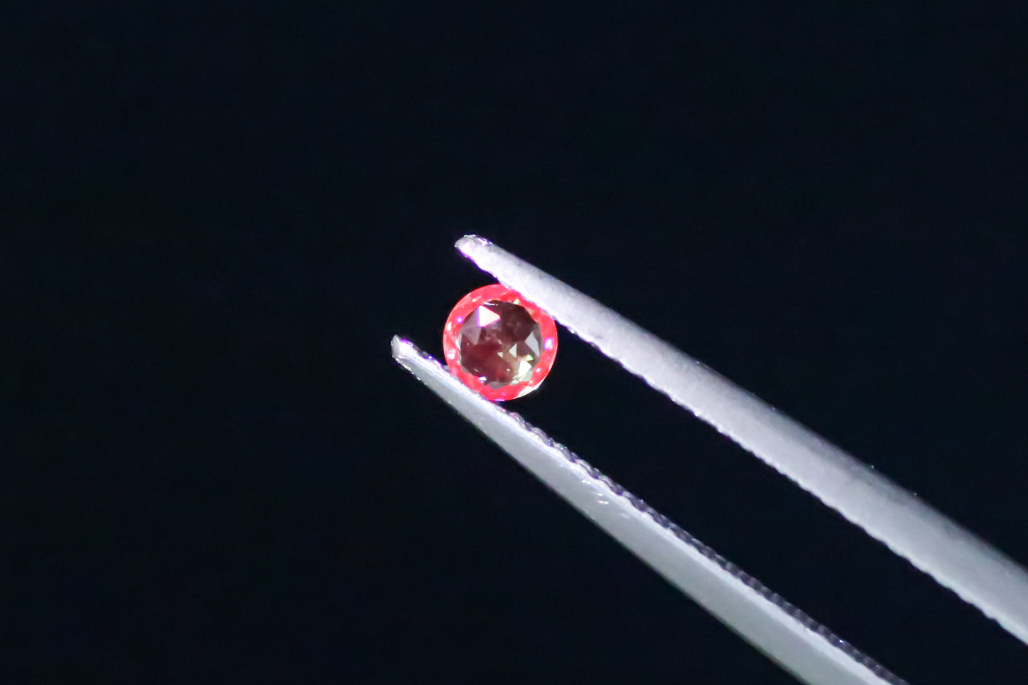 天然アレキサンドライト 希少なローズカット 0.164ct