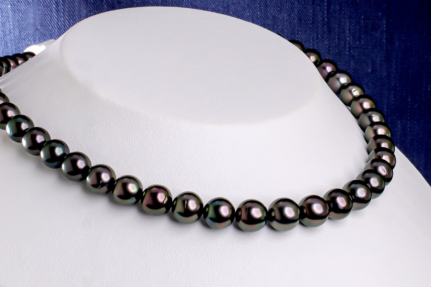 タヒチパール（黒蝶真珠）ネックレス 7.7-10.1mm