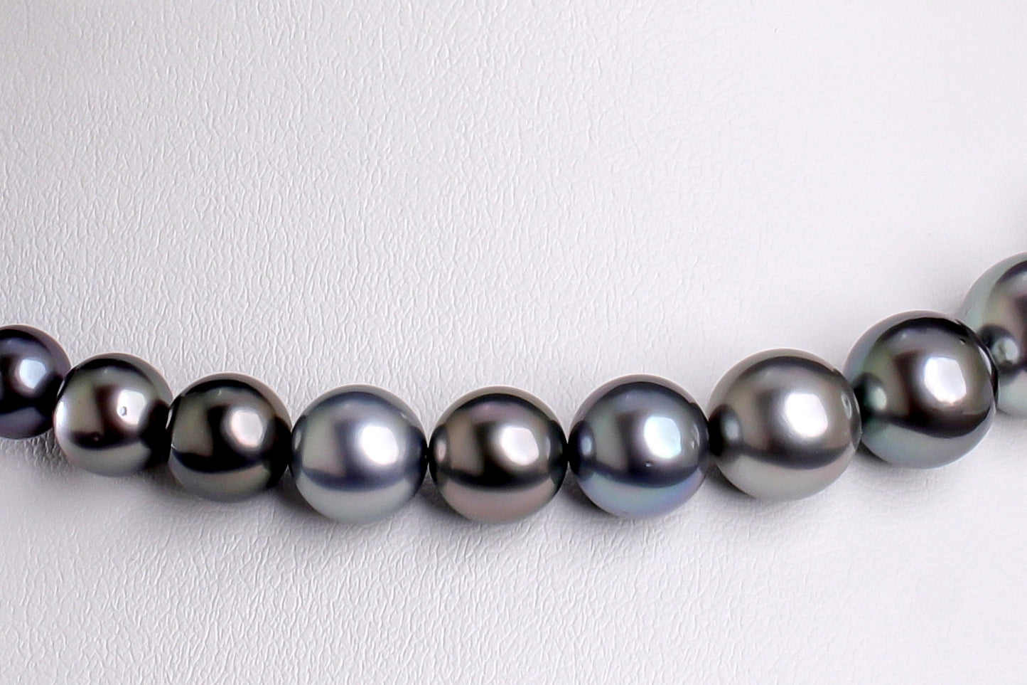 タヒチパール（黒蝶真珠）ネックレス 8.0-12.0mm